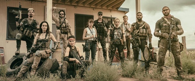 El equipo protagonista de “Army of the Dead” de Zack Snyder