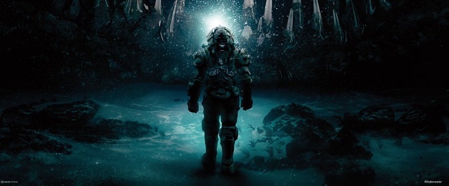 Terror submarino en el nuevo póster para “Underwater”