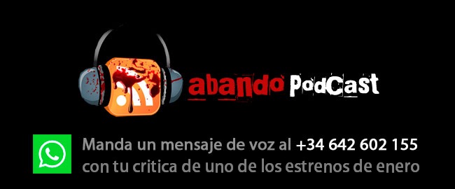 Envía tu audioCrítica para nuestro inminente nuevo abandoPODCAST