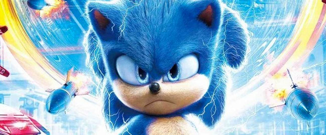 Póster internacional de “Sonic” en la víspera de su estreno