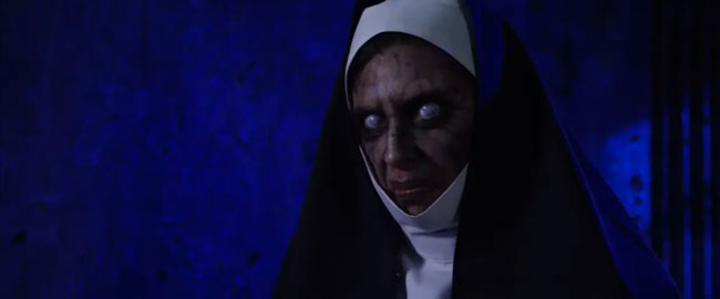 Una monja terrorífica en el trailer para “A Nun's Curse”