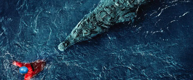 ¡¡Pedazo de cocodrilo!! que se deja ver en el nuevo póster de “Black Water: Abyss”