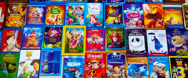 Disney está empezando a enterrar las películas en DVD y Blu Ray