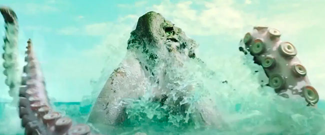 Un pulpo gigante en el primer trailer de la película china “Big Octopus”