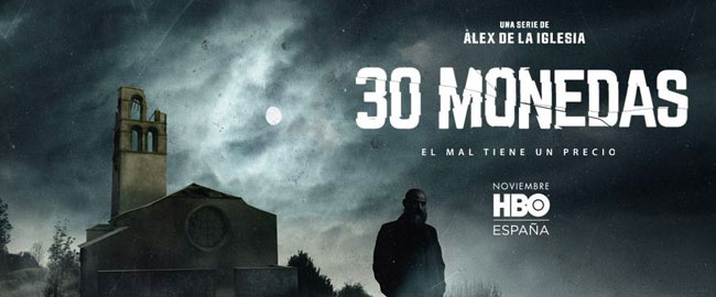 Póster de “30 Monedas”, la serie de Alex de la Iglesia para HBO