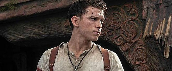 As luce  Tom Holland como Nathan Drake en la adaptacin de Uncharted