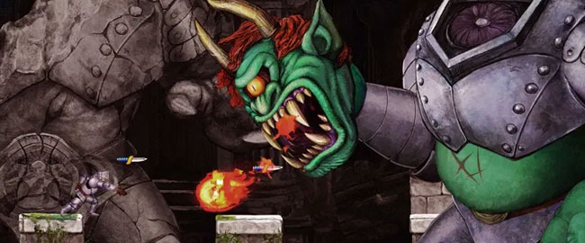 Así es el remake del videojuego “Ghouls ‘n Ghosts”