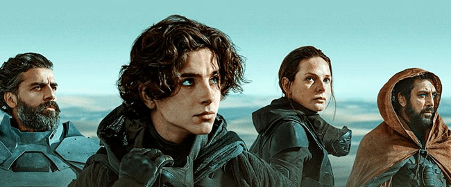 Ronda de carteles de los personajes de “Dune”