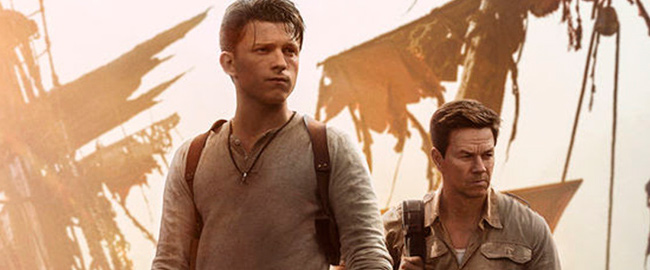 Primer pster para la adaptacin de Uncharted