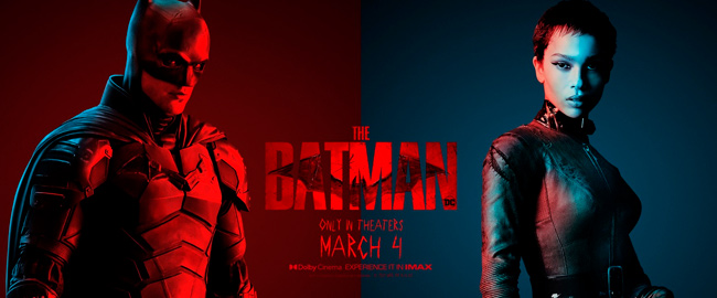 Batman y Catwoman en el nuevo póster de “The Batman”