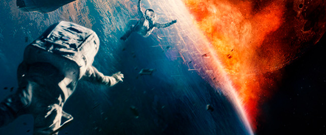 Catastrfico nuevo pster de Moonfall, lo nuevo de Roland Emmerich