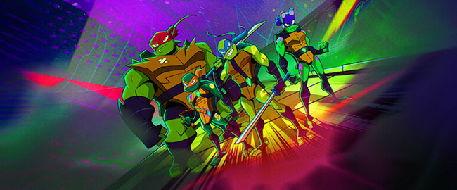 Imagen promocional de “El Ascenso de las Tortugas Ninja: La Película”