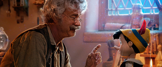 Tom Hanks como Geppetto en el nuevo poster de “Pinocho”