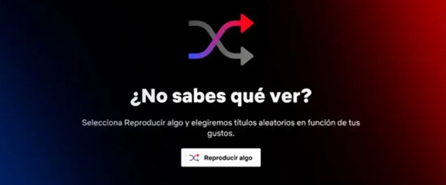 Netflix desactiva la función “Sorpréndeme” sin explicación alguna