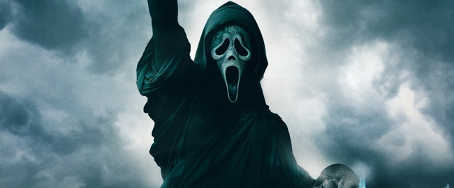 Ghostface como la Estatua de la Libertad en el nuevo cartel de “Scream VI”