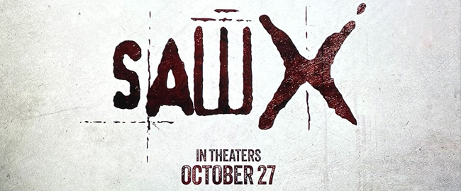 El regreso de Tobin Bell y Shawnee Smith marca el lanzamiento del logotipo oficial de “Saw X”