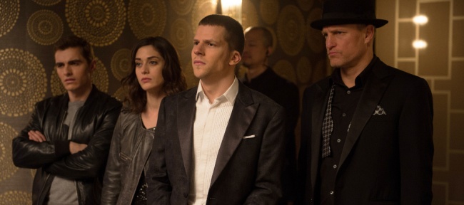 “Ahora Me Ves 3” avanza con Jesse Eisenberg, Woody Harrelson y Morgan Freeman a la cabeza