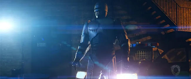Tráiler en acción real del videojuego “RoboCop: Rogue City”, que muestra a RoboCop combatiendo el crimen