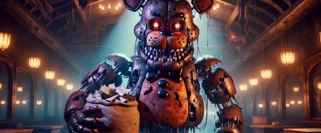 “Five Nights at Freddy´s” de Blumhouse establece un nuevo récord en taquilla para Blumhouse