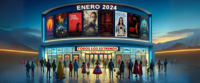 Estos son todos los estreno en nuestros cines en enero de 2024