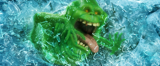 Slimer regresa en “Cazafantamas: Imperio Helado” y protagoniza el nuevo póster