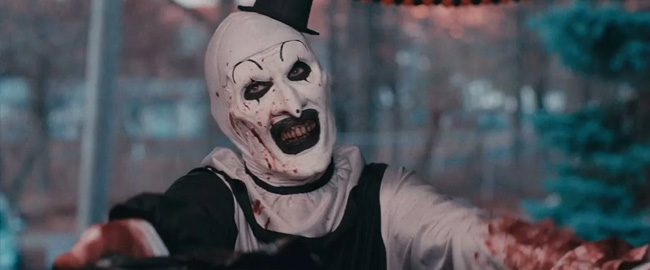 “Terrifier 3” eleva el nivel de gore: Una escena tan brutal que hizo a su protagonista casi vomitar