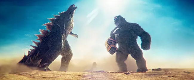 Taquilla USA: “Godzilla y Kong” aguanta los estrenos de  “Monkey Man” y “La Primera Profecía” 
