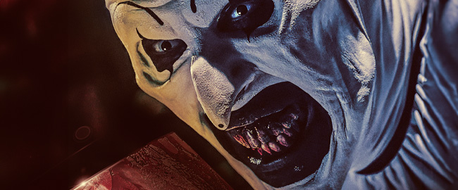 Art the Clown desata el terror navideño en el nuevo póster oficial de “Terrifier 3”