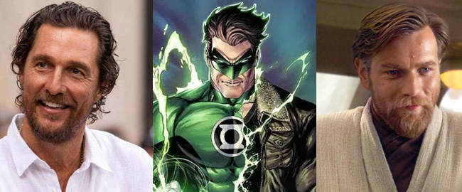 Ewan McGregor y Matthew McConaughey en la mira para interpretar a Hal Jordan en la serie “Linterna Verde” de HBO