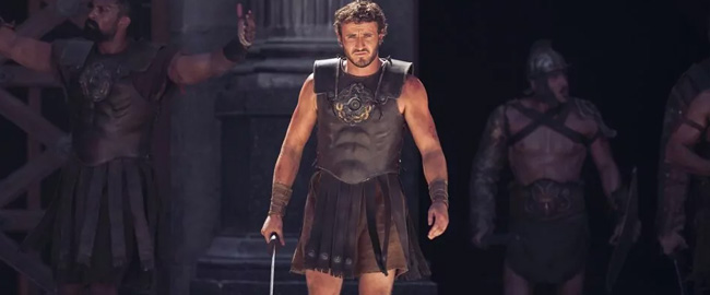 “Gladiator II” lidera la taquilla española con el mejor fin de semana en más de un año