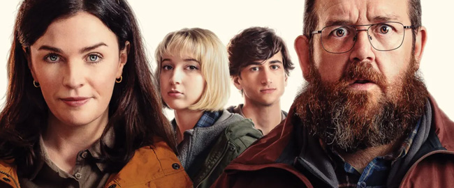 Póster de “Get Away”: una comedia de terror protagonizada por Nick Frost