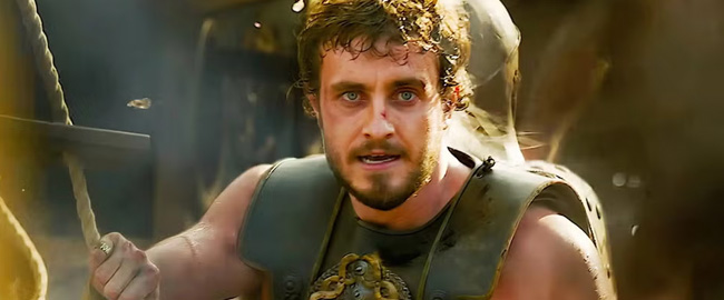 “Gladiator II” lidera la taquilla española por segunda semana consecutiva, doblando a “Wicked”