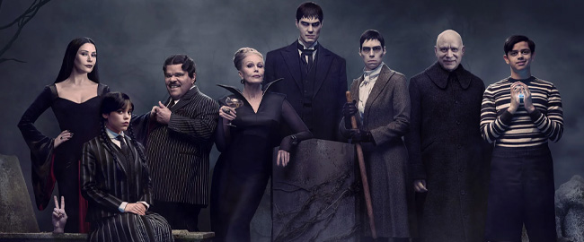 “Miércoles” presenta nueva imagen de su segunda temporada con toda la Familia Addams reunida