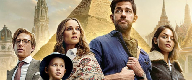 John Krasinski estrena hoy su nueva aventura arqueológica en Apple TV+: “La fuente de la eterna juventud”