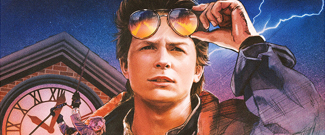 Poster del reestreno de “Regreso al Futuro” por su 40º Aniversario
