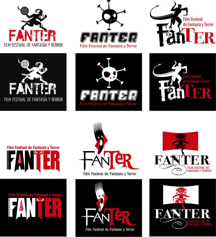 Ayúdanos a elegir el logotipo de nuestro festival: Fanter Film Festival