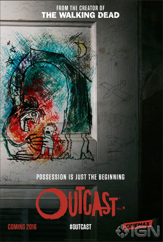 Primeros carteles de Outcast, la serie de Robert Kirkman