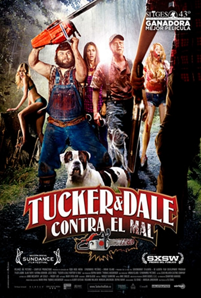 Póster en español de Tucker & Dale contra el mal