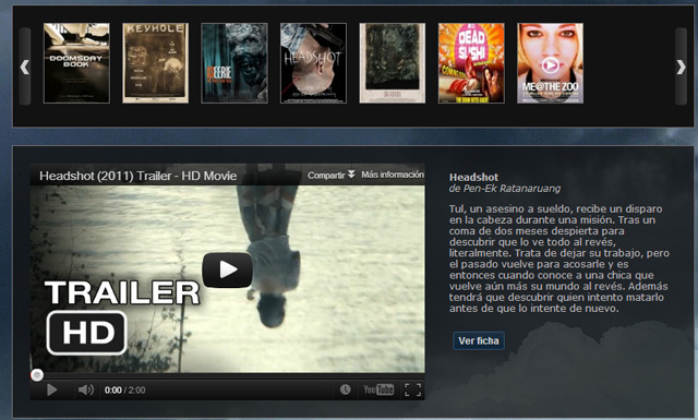Filmin distribuirá online 10 películas de Sitges 2012
