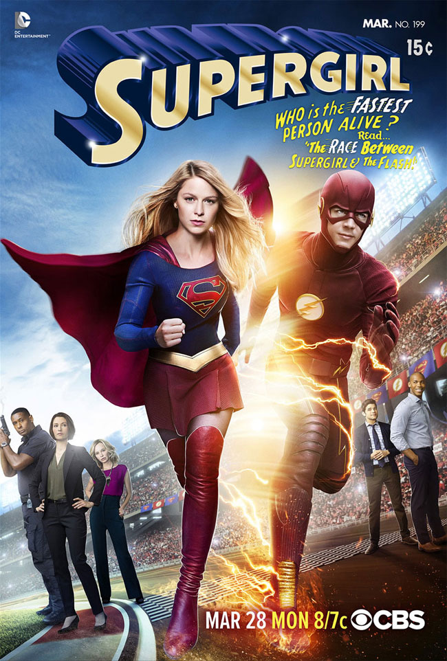 Supergirl con The Flash
