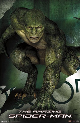 The Amazing Spiderman: Póster de Lagarto