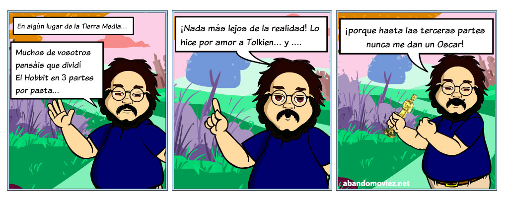 Tiras cómicas: ‘El Hobbit’ y el porqué en tres partes...