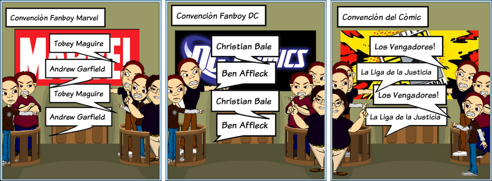 Tiras Cómicas: Fansboys de DC y Marvel