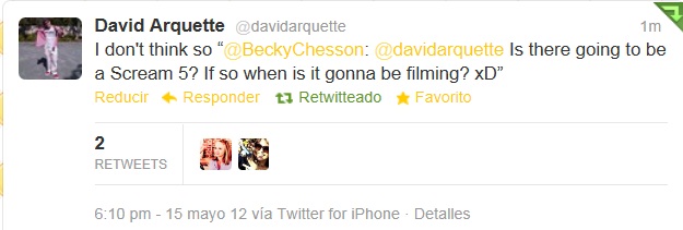 David Arquette no cree que veamos Scream 5