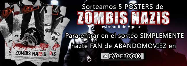 Sorteo: 5 POSTERS de ZOMBIS NAZIS!!