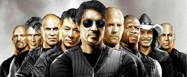 Los Mercenarios... de la comedia?