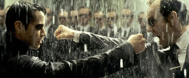 Matrix Revolutions batalla final y Neo