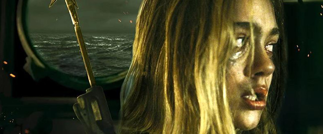 Kaya y Tessa luchan por sobrevivir en Dead Sea (2024)