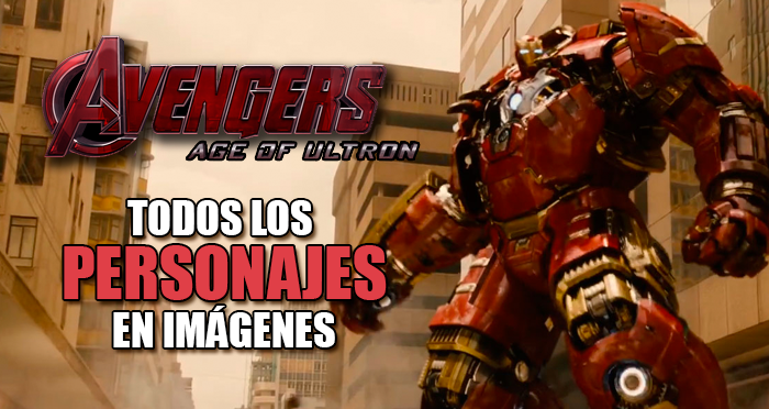  Los personajes de ‘Los Vengadores 2’... ¡en imágenes!
